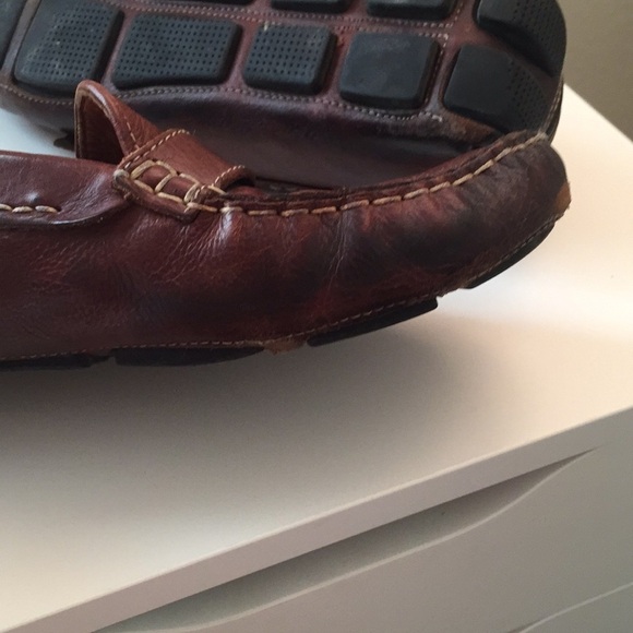 Bragano Men’s Brown Buckle Loafers Size 9.5 Made In  Italy - Picture 8 of 8